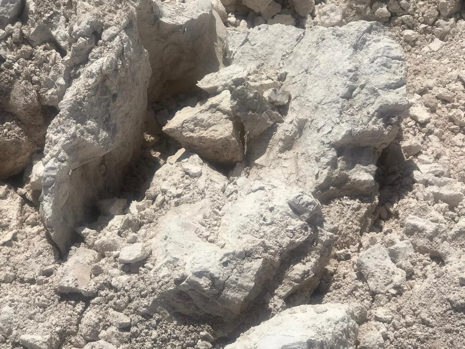 Sepiolite mine landscape