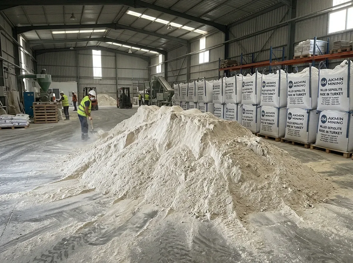 Milled Sepiolite Powder