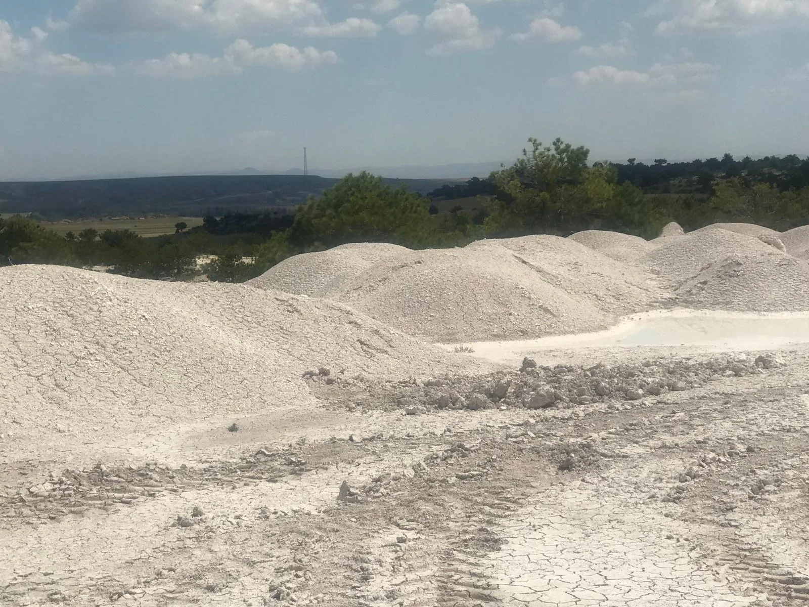 Sepiolite processing facility